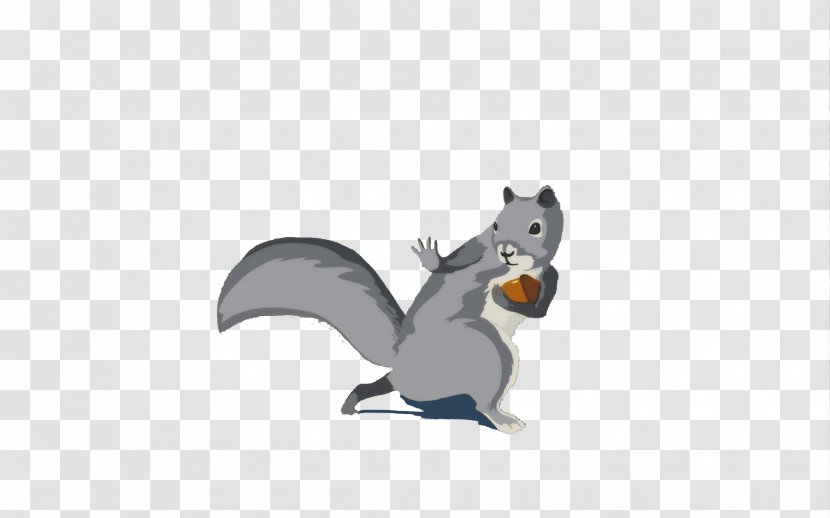 Jumping Squirrel Cartoon Animals Card - Animal - Squirrel,Cartoon,animal,Lithe,jump Transparent PNG