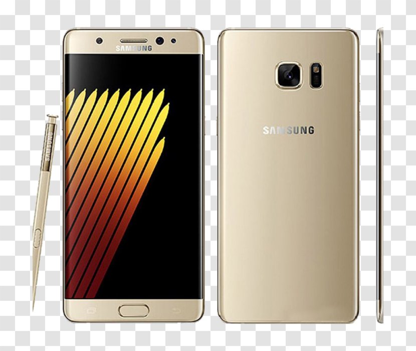 Samsung Galaxy Note 7 S7 Smartphone FE - Feature Phone Transparent PNG