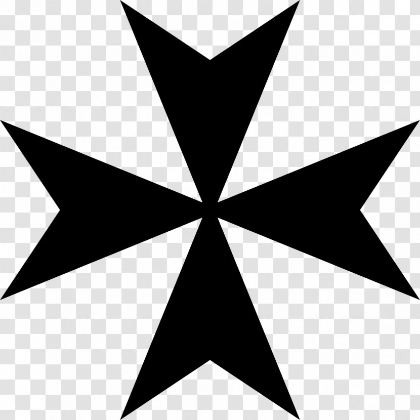 Malta Maltese Cross Christian Symbol Transparent PNG