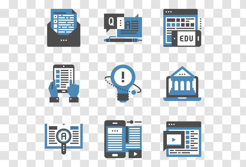 Educational Technology Learning Object - System - Vector Transparent PNG