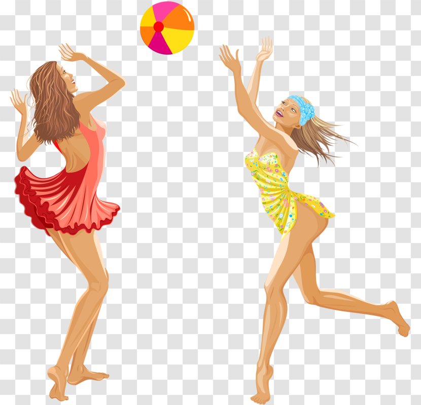 Beach Volleyball - Heart Transparent PNG