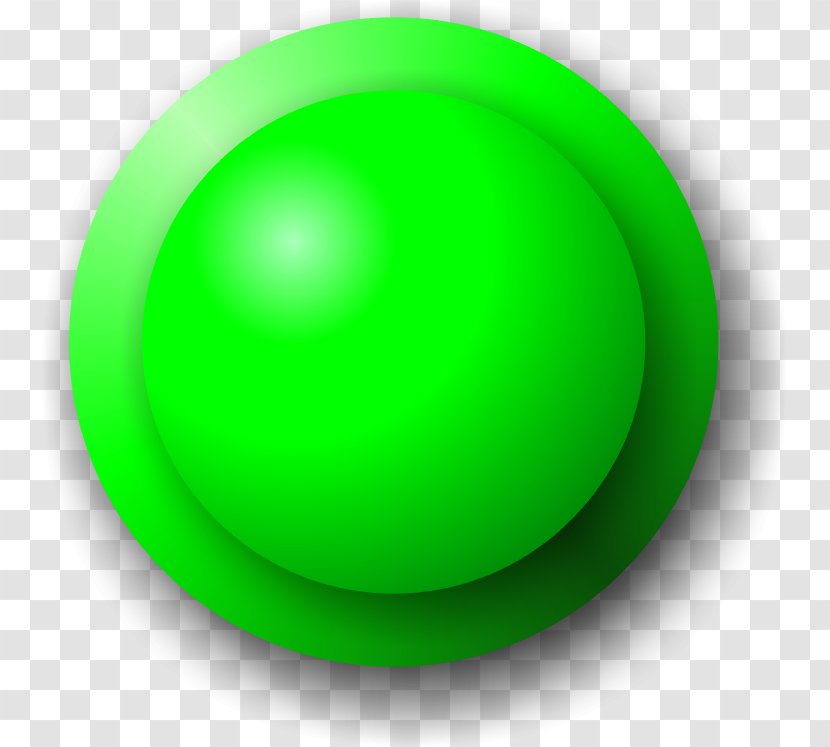 Bullet Clip Art - Green - Sphere Transparent PNG