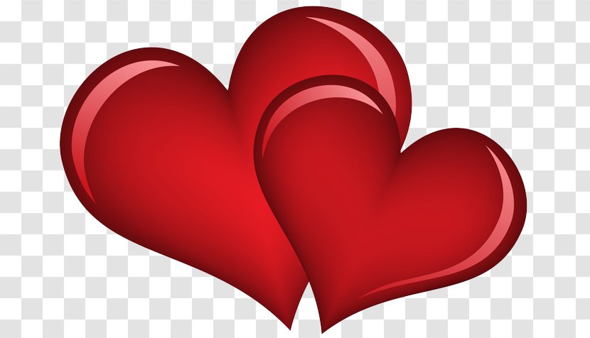 Valentine's Day Heart Love 14 February - Silhouette Transparent PNG