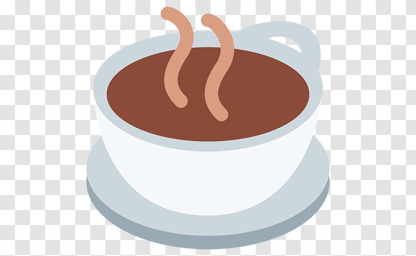 Cafe Emoji Tea Iced Coffee - Cup Transparent PNG