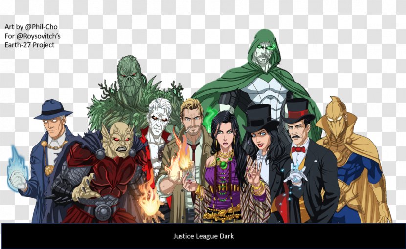 John Constantine Justice League Dark DeviantArt - Animation Transparent PNG