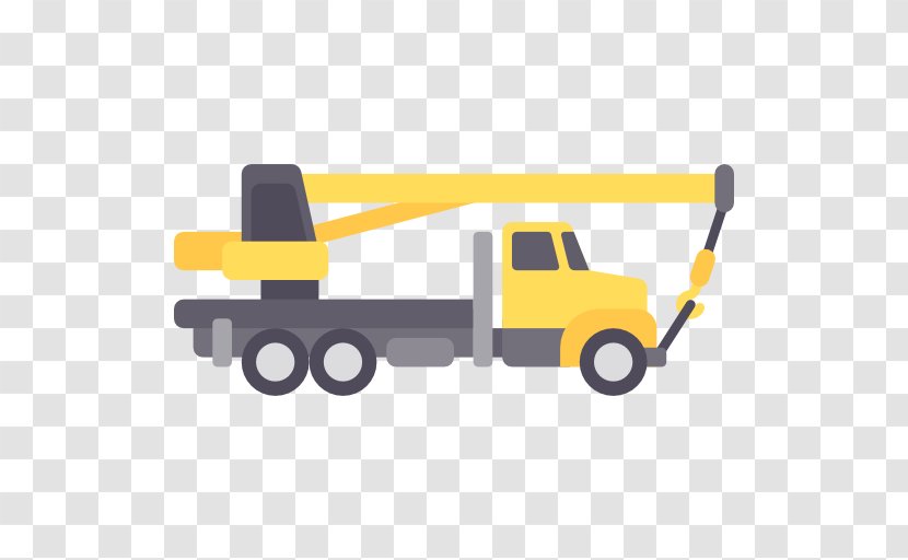 Motor Vehicle Car Slewing Mobile Crane - Technology - Intermodal Freight Transport Transparent PNG