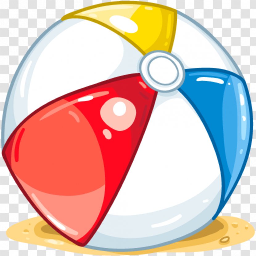 Cartoon Beach Ball Clip Art Transparent PNG