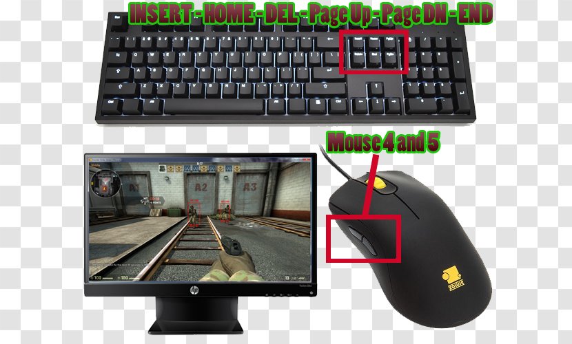 Computer Keyboard Mouse Counter-Strike: Global Offensive USB Cherry - Keygen Transparent PNG