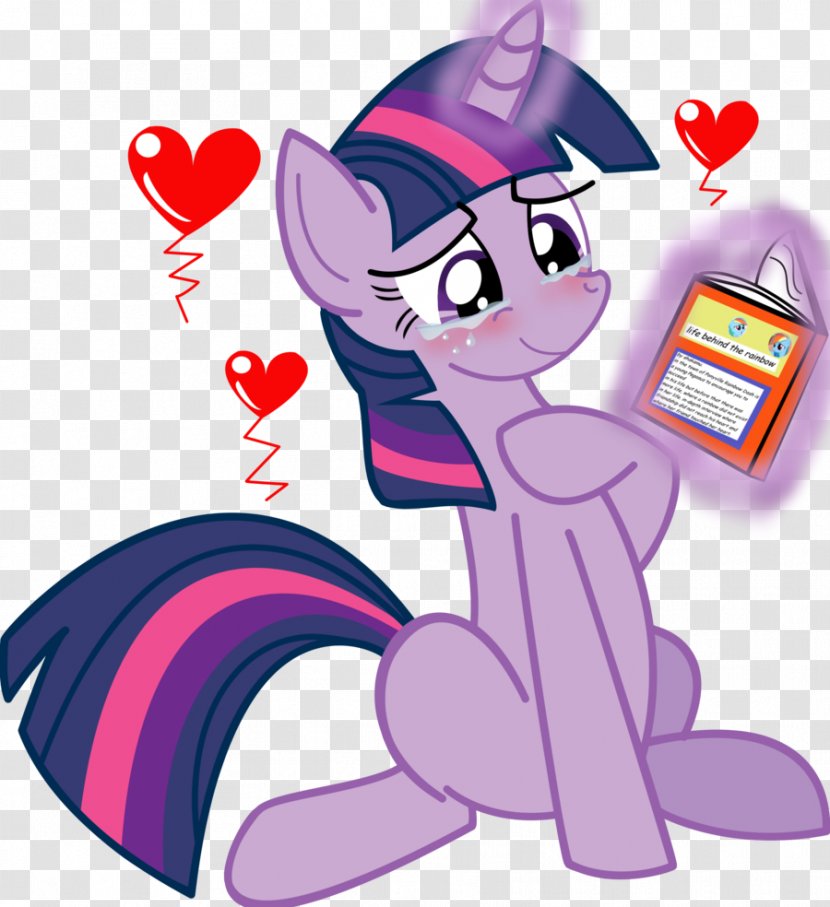 Twilight Sparkle Rainbow Dash Pony Blushing Crying - Cartoon - Vector Transparent PNG