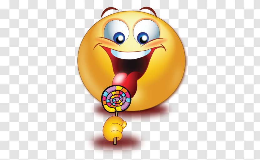 Smiley Lollipop Emoji Emoticon Clip Art - Soccer Ball - Licking Transparent PNG