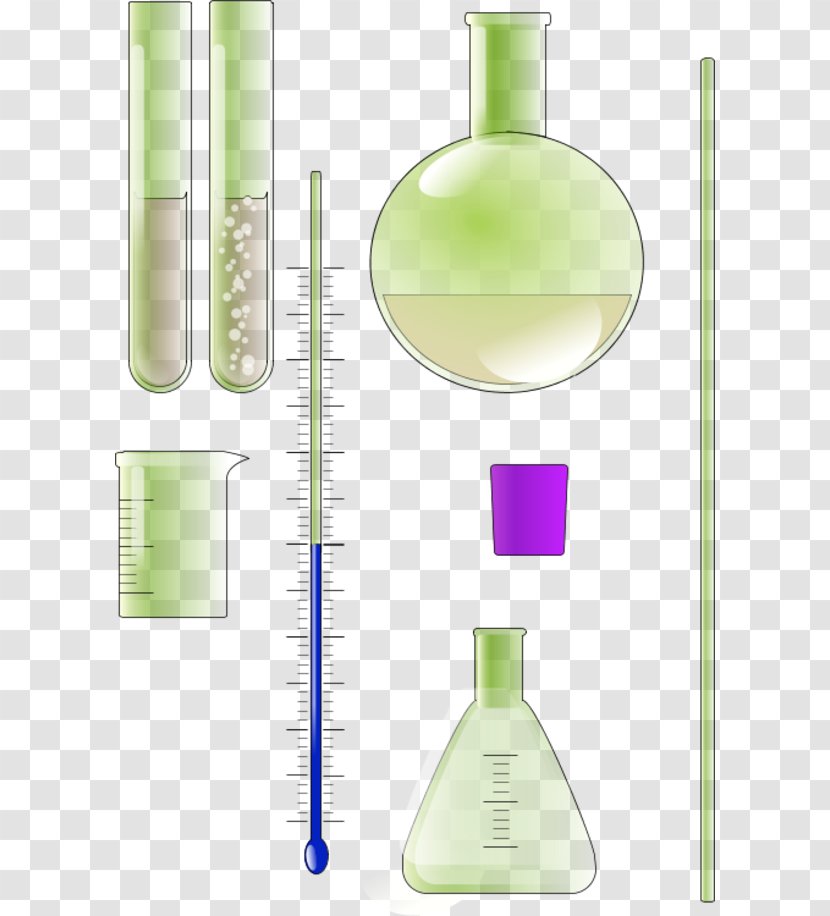 Chemistry Set Laboratory Glassware Test Tubes - Science - Cliparts Transparent PNG