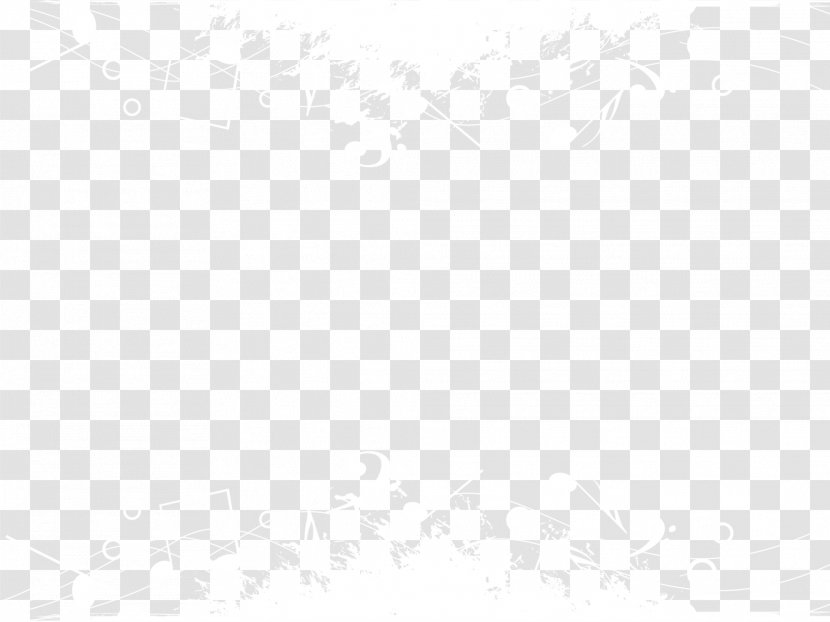 White Black Pattern - Silhouette - Notes Background Transparent PNG
