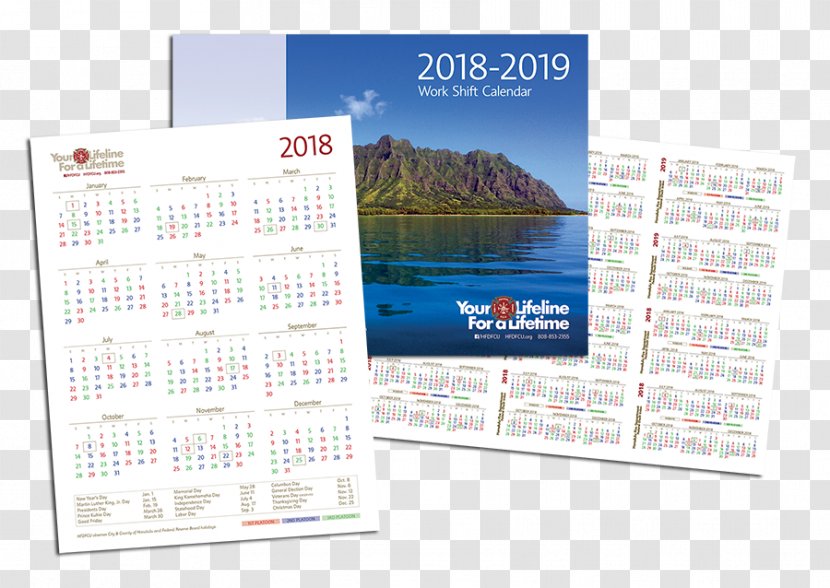 Calendar Honolulu Fire Department Federal Credit Union Firefighter - Cooperative Bank - 2019 Transparent PNG