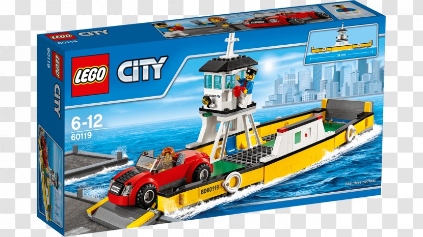 Ferry Lego City Toy House - Block Transparent PNG