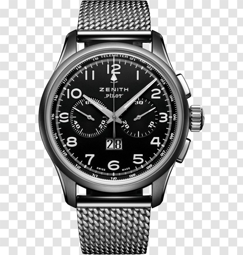 Zenith Watch Chronograph Clock 0506147919 - Movement Transparent PNG