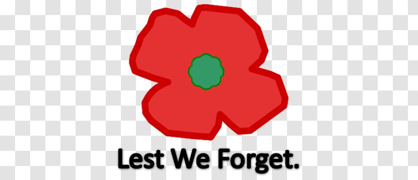 Lest We Forget Armistice Day Remembrance Poppy Anzac - Symbol - Common Transparent PNG