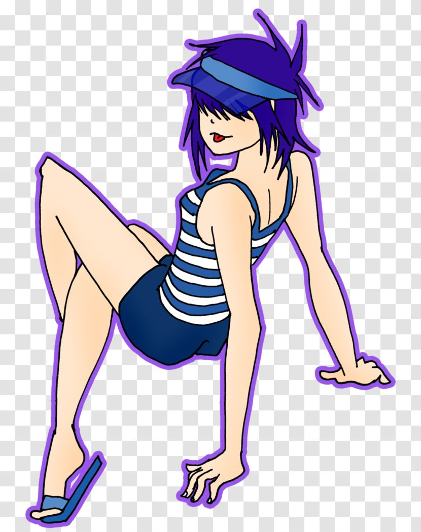 2-D Gorillaz Noodle Murdoc Niccals Clip Art - Heart Transparent PNG