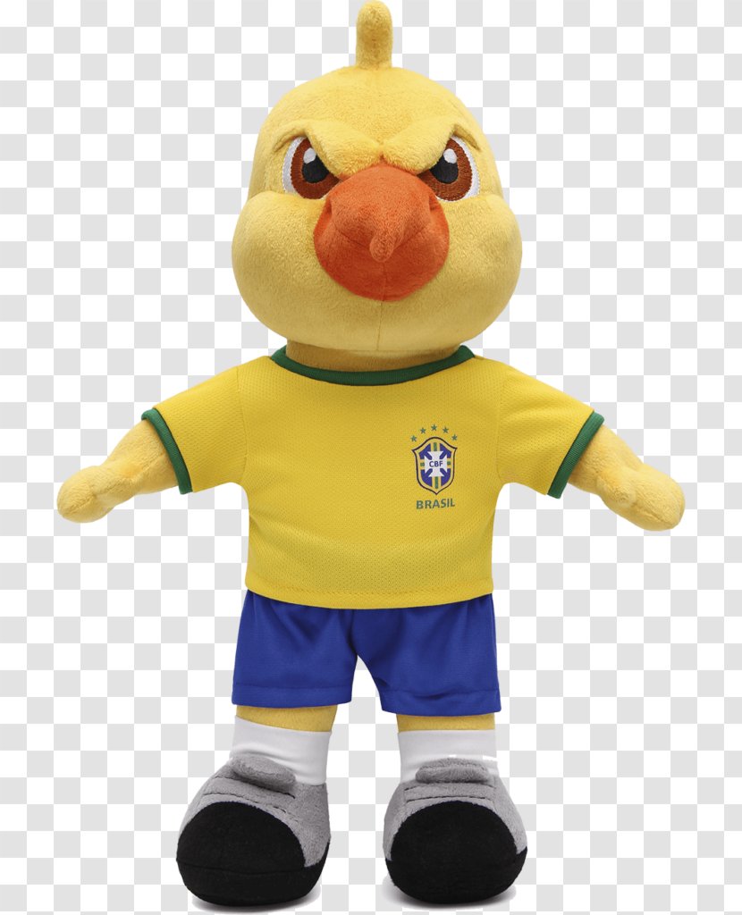 2018 World Cup Brazil National Football Team 2014 FIFA Canarinho Mascot - Pistola Transparent PNG