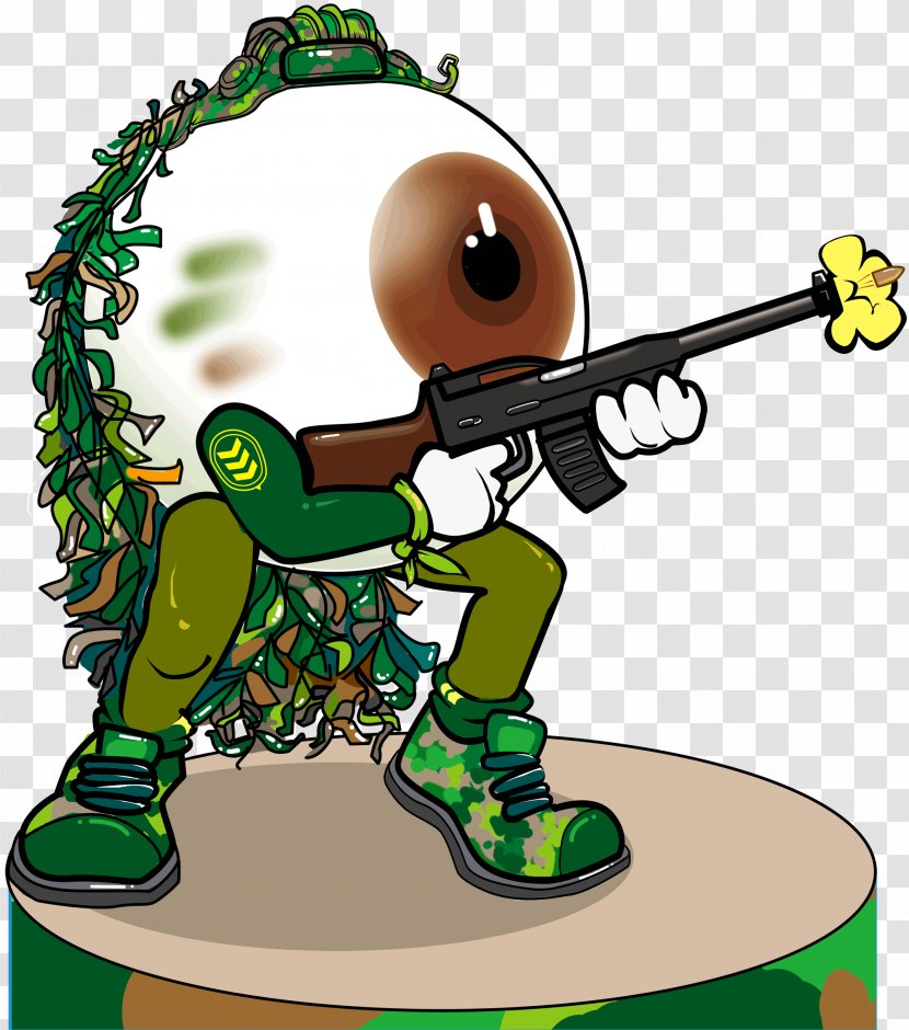 Cartoon Comics Clip Art Eye Military Personnel - Tree - Dreams Transparent PNG