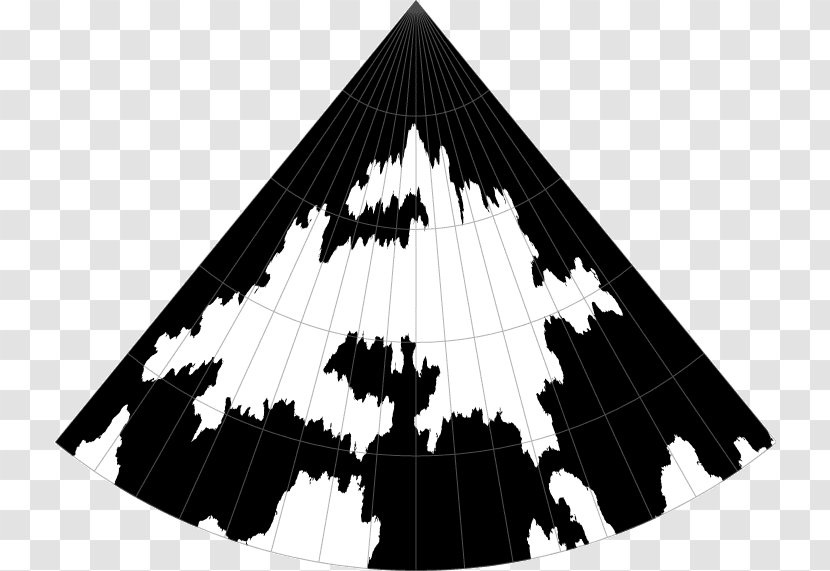 Lambert Conformal Conic Projection Map Equirectangular Cartography Transparent PNG