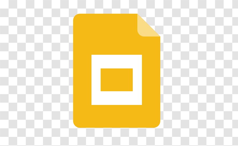 Presentation Google - Yellow - Ticket Transparent PNG