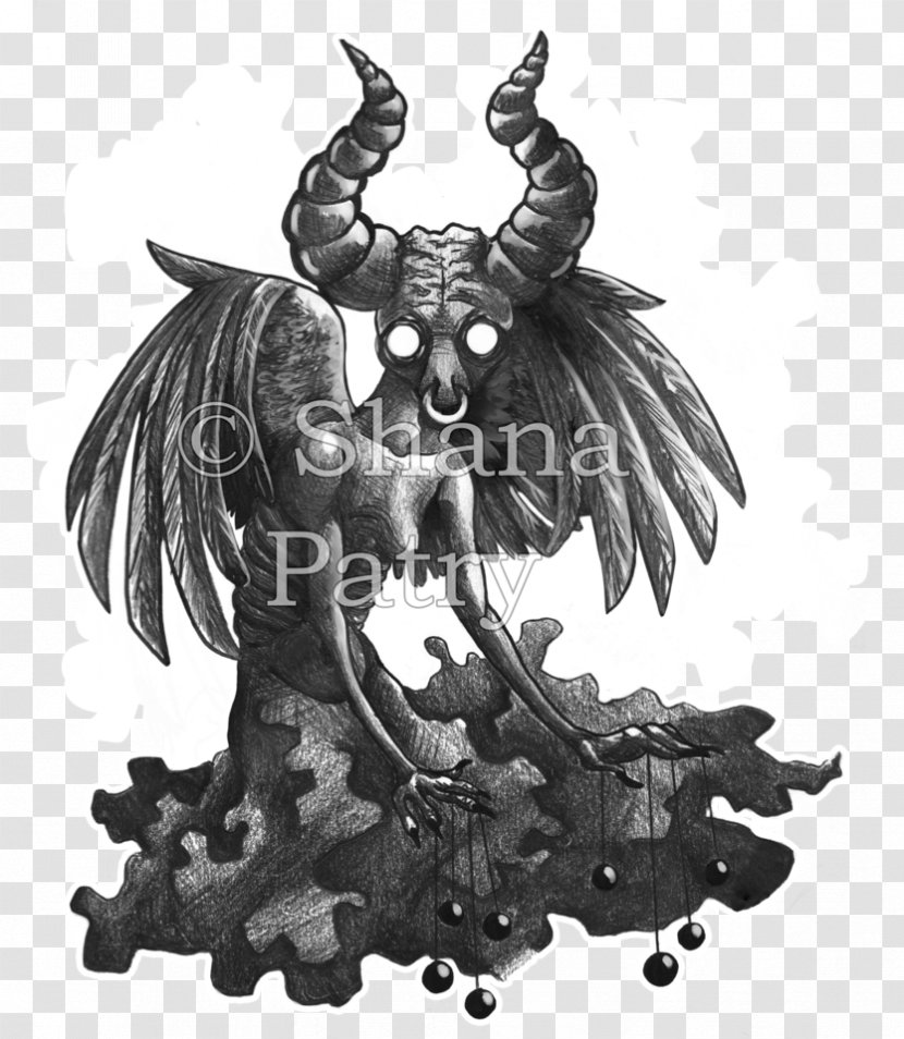 Figurine Illustration Demon - Supernatural Creature Transparent PNG