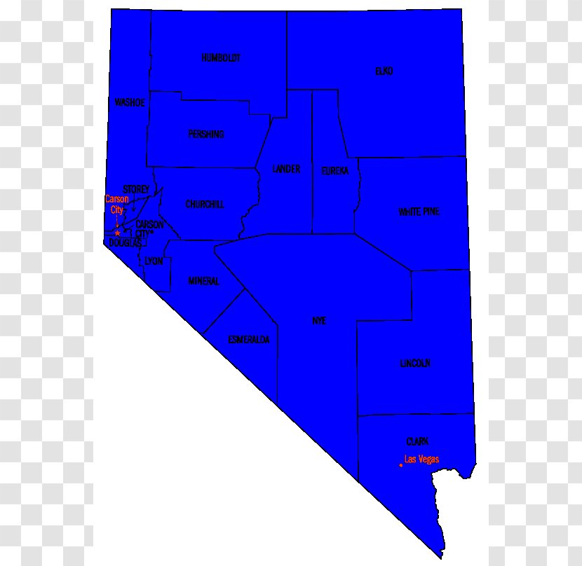Esmeralda County, Nevada Genealogy Local History Location - Electric Blue - Rectangle Transparent PNG