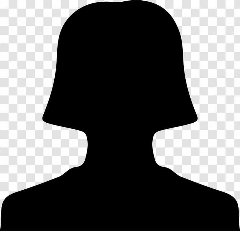 Vector Graphics Design Silhouette - Neck - Blank Person Icon Transparent PNG