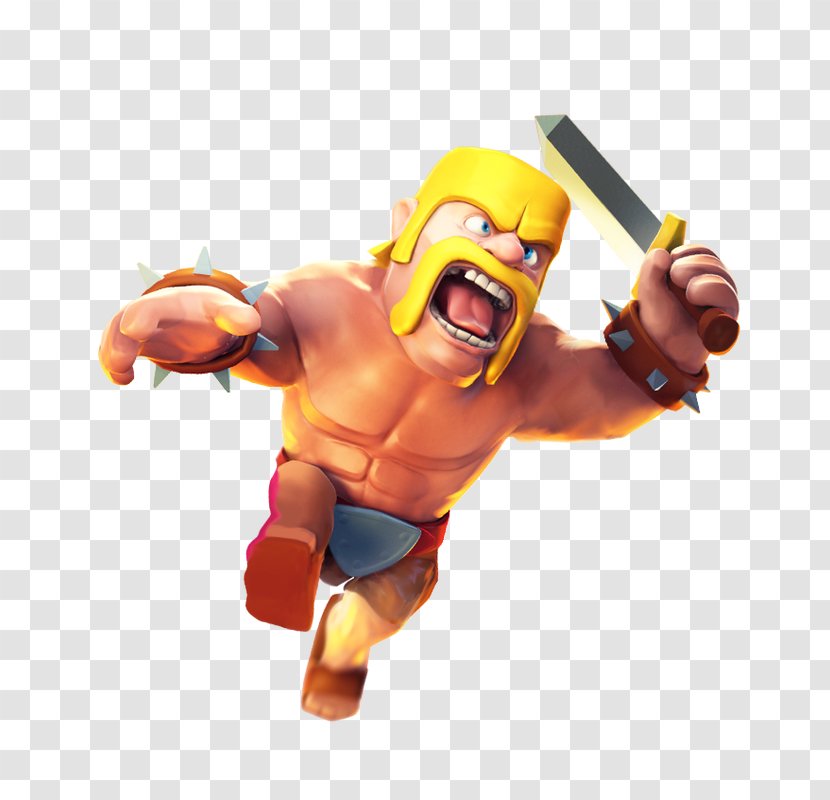 Clash Of Clans Royale Barbarian - Supercell - Royal Transparent PNG
