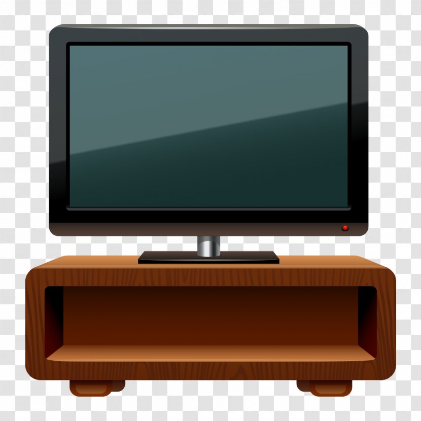 Television Furniture Room Home Illustration - TV Cabinet Transparent PNG