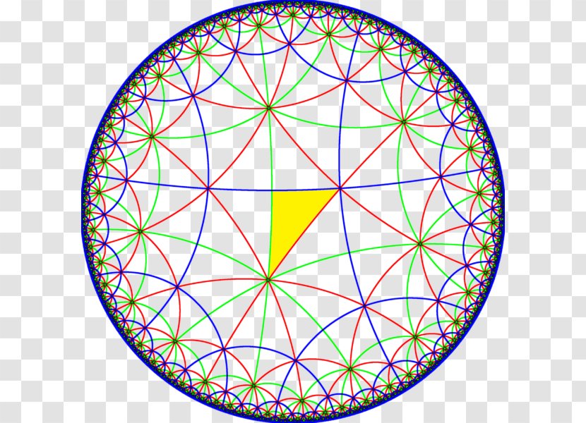 Gary Goldschneider's Everyday Astrology Truncated Tetrahexagonal Tiling Tessellation Mosaic - Hyperbolic Geometry - Coxeter Notation Transparent PNG