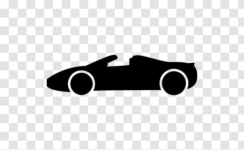 Sports Car Silhouette - Auto Racing - Profile Transparent PNG