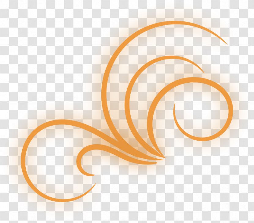 Juice Clementine Orange Clip Art - Free Flourish Transparent PNG