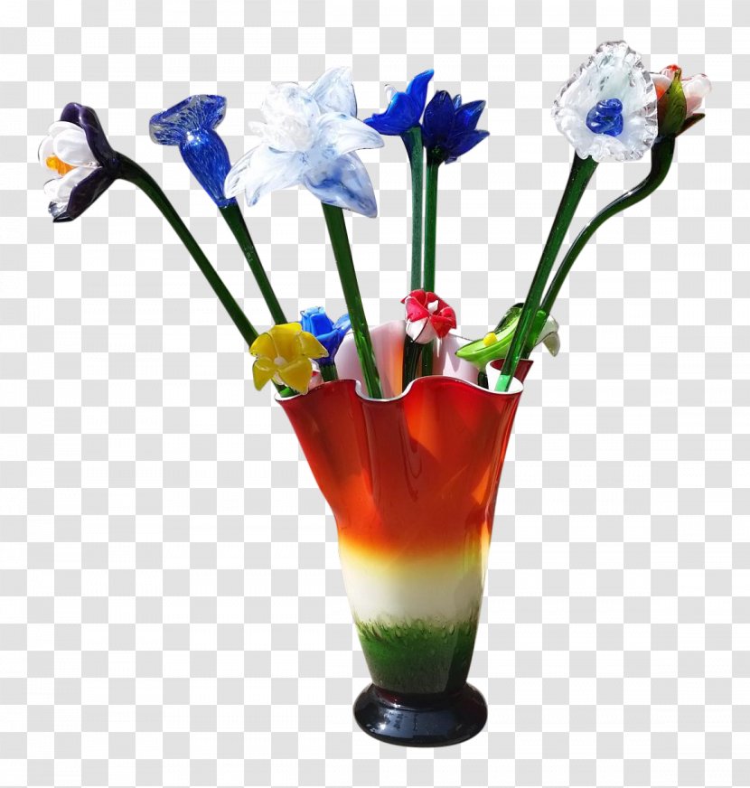 Cocktail Garnish Cut Flowers Vase Transparent PNG