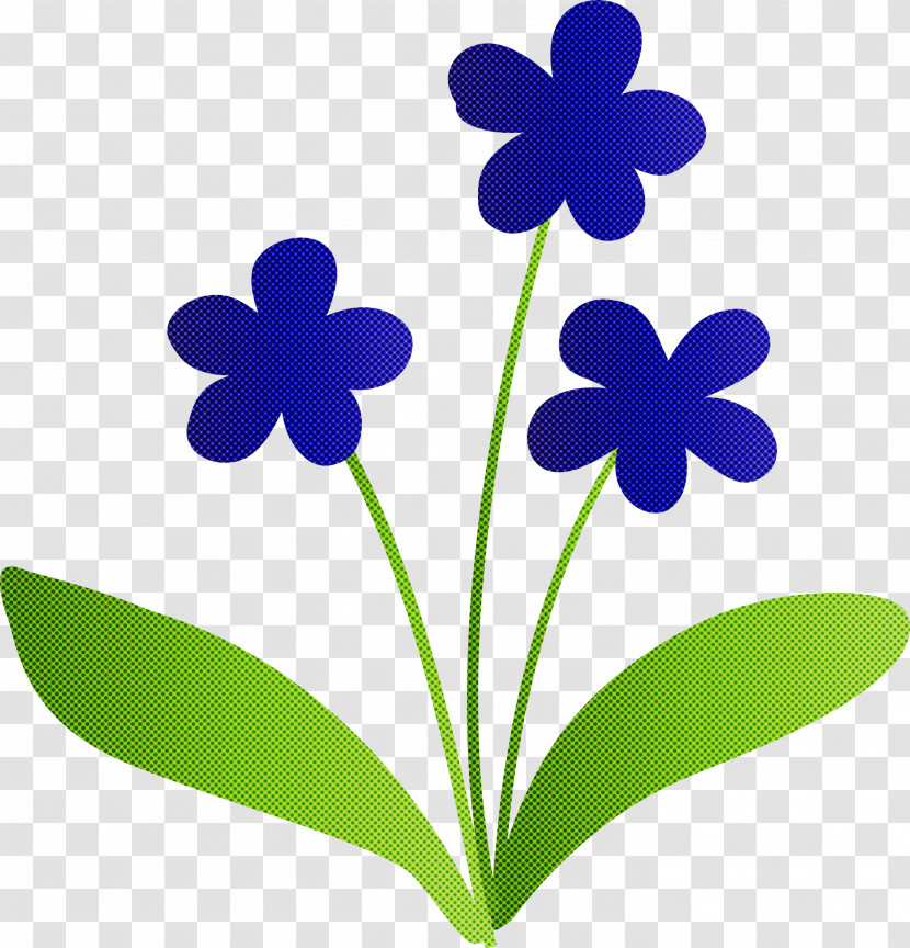 Violet Flower Transparent PNG