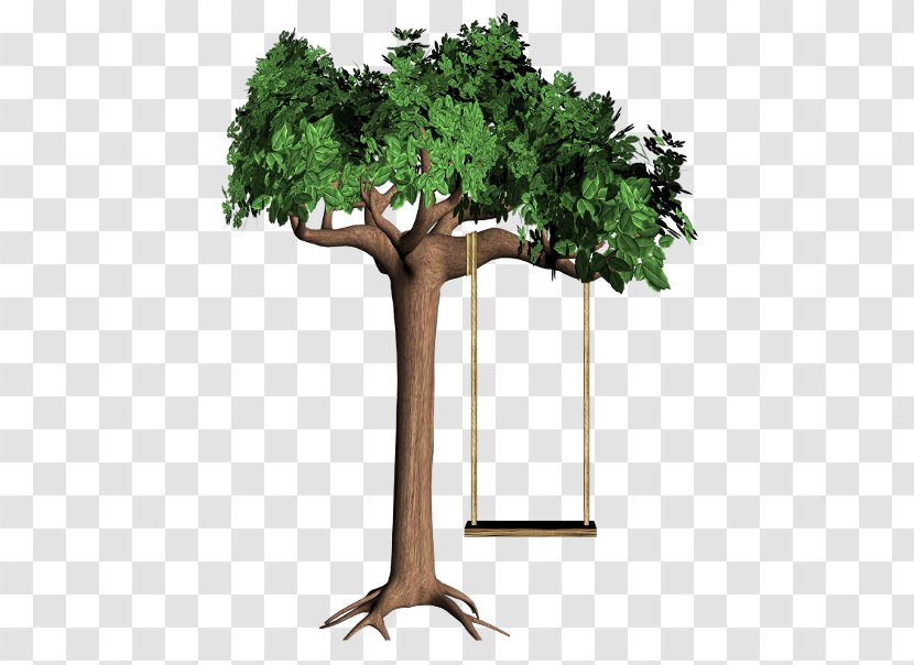 Tree Clip Art - Swing Transparent PNG