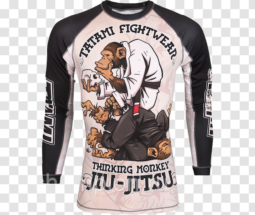 T-shirt Brazilian Jiu-jitsu Rash Guard Mixed Martial Arts Clothing Transparent PNG