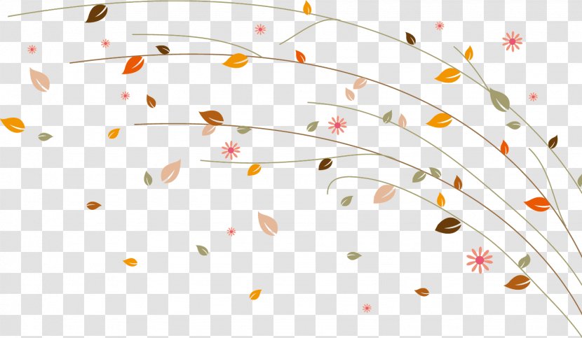 Drawing Bird - Flower Transparent PNG