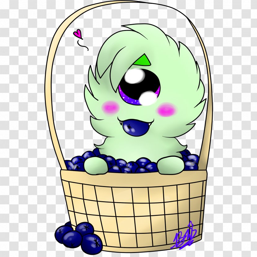 Cartoon Flower Clip Art - Fictional Character - Blueberries Transparent PNG