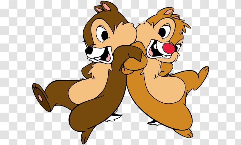 Mickey Mouse Chipmunk Chip 'n' Dale The Walt Disney Company Cartoon - Red Fox Transparent PNG