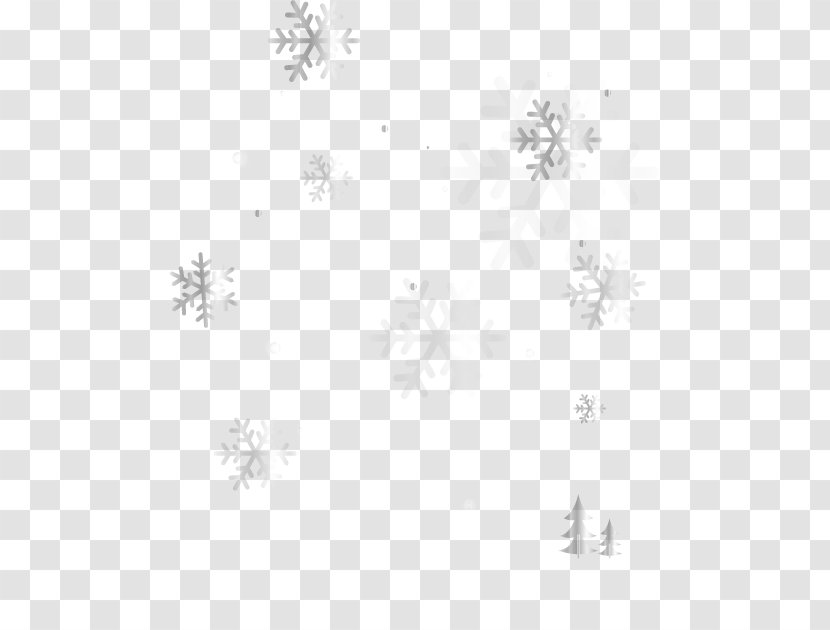 South Korea Motif Black And White - Korean Fashion Decorative Pattern Petal Snow Transparent PNG