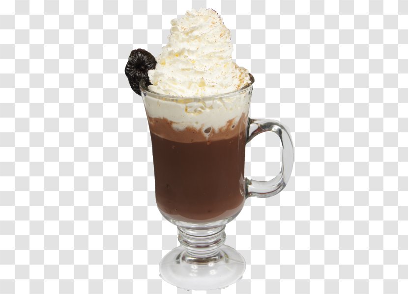 Sundae Caffè Mocha Affogato Hot Chocolate Marocchino - Cream Transparent PNG