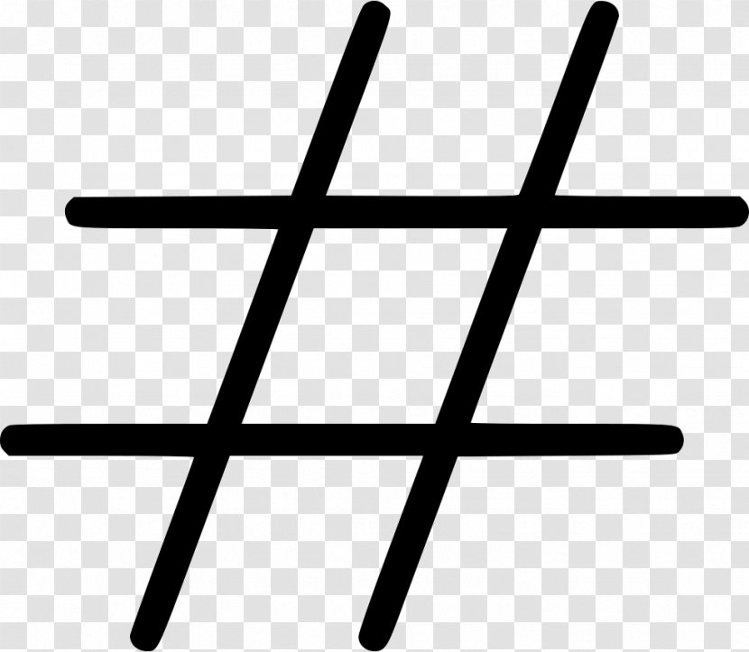 Hashtag Clip Art - Triangle - Hash Tag Transparent PNG