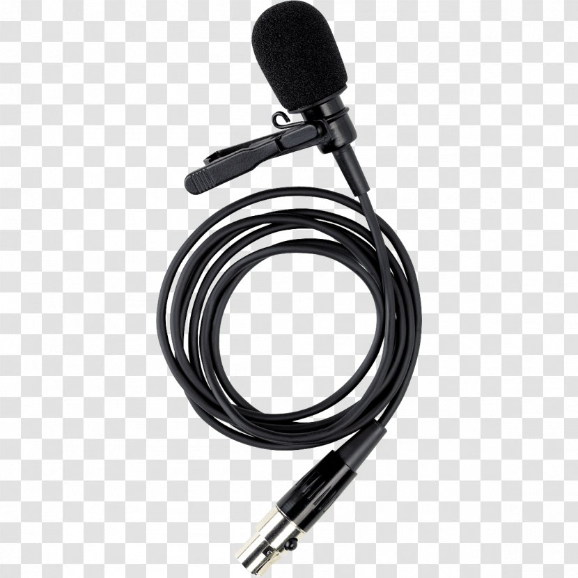 Lavalier Microphone Electro-Voice Wireless - Silhouette - Mic Transparent PNG