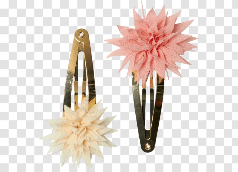 Dahlia Cut Flowers Barrette Hair - Rose - Style Collection Transparent PNG