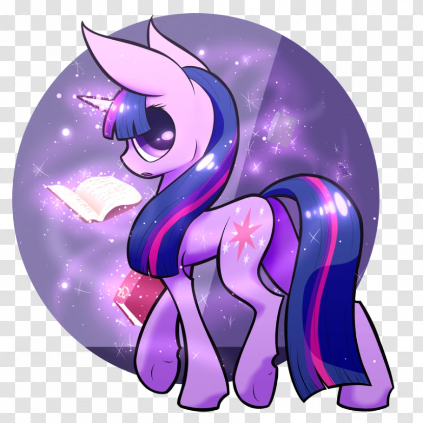 Pony Twilight Sparkle Art Horse Purple - Community Transparent PNG
