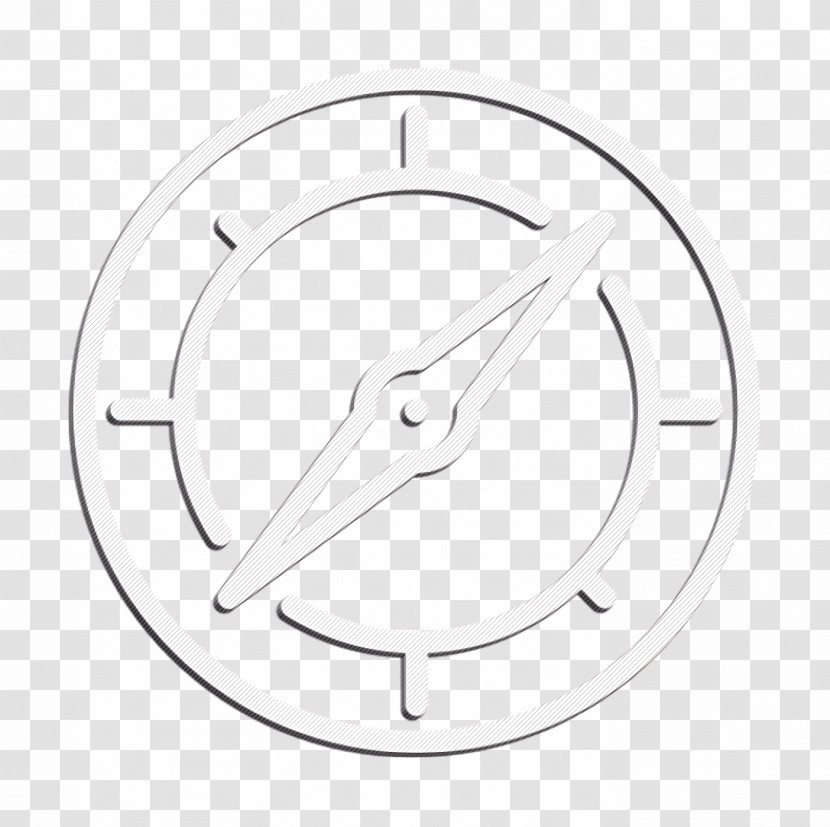 Communication And Media Icon North Icon Compass Icon Transparent PNG