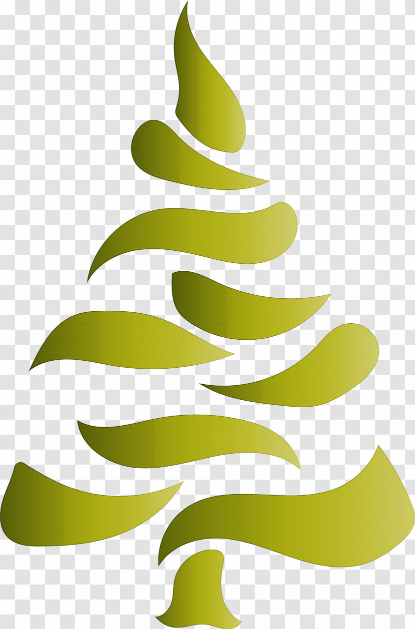 Gold Christmas Tree Transparent PNG