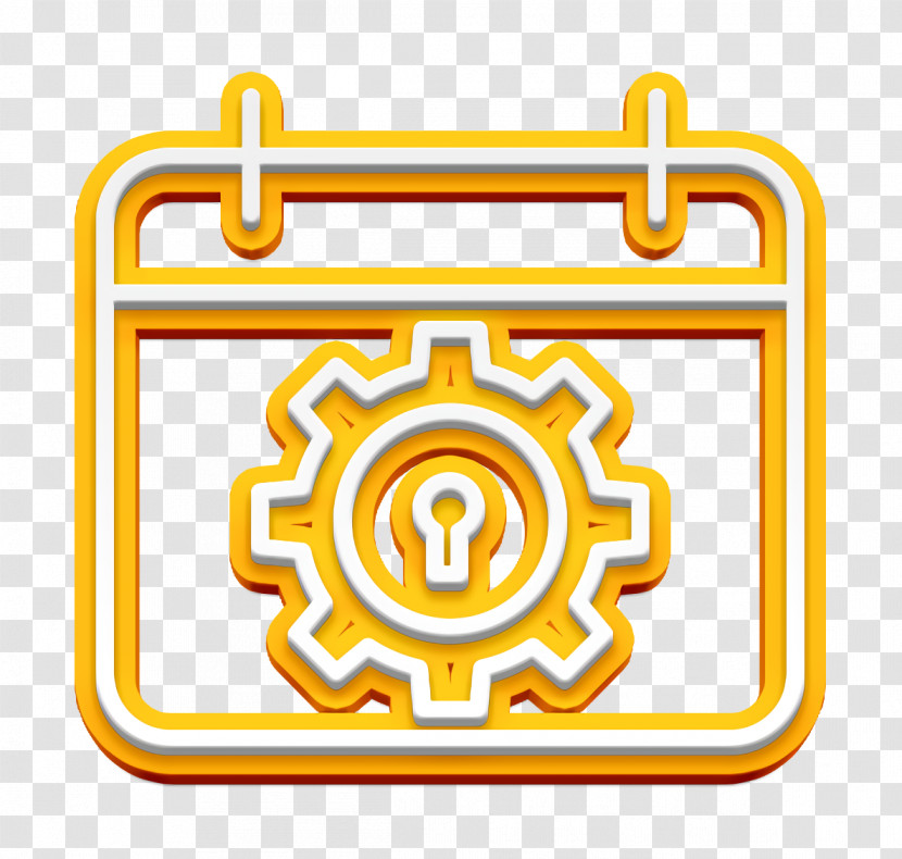 Cyber Icon Calendar Icon Transparent PNG