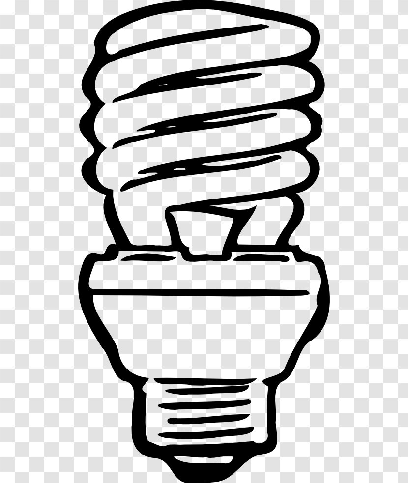 Incandescent Light Bulb Compact Fluorescent Lamp Clip Art Transparent PNG